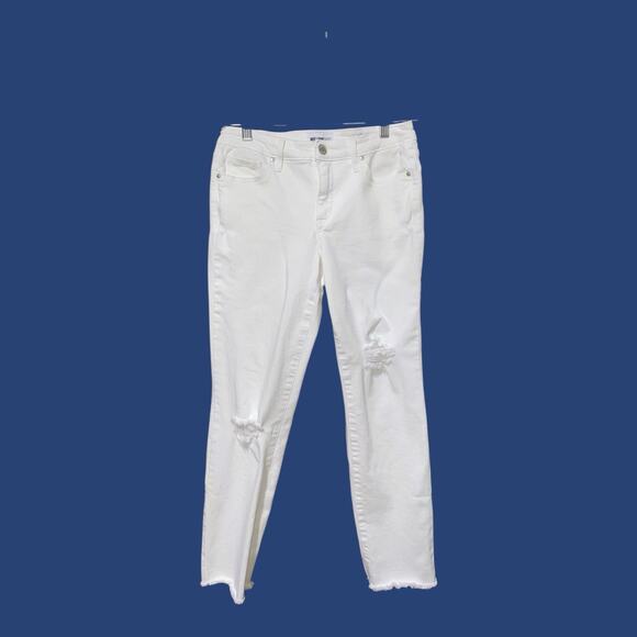 WILLIAM RAST Junior Ripped Cuffed Boyfriend Jeans Retail $79.50 Size 25 - Picture 2 of 4